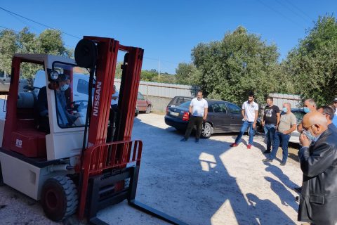 Manobradores de Máquinas de Movimentação e Elevação