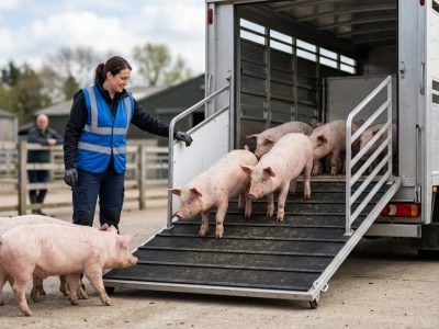 Proteção dos Animais em Transporte de Curta Duração – Suínos